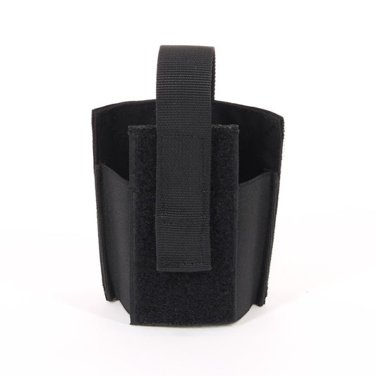 Hook-and-Loop Pistol Holder with Retention