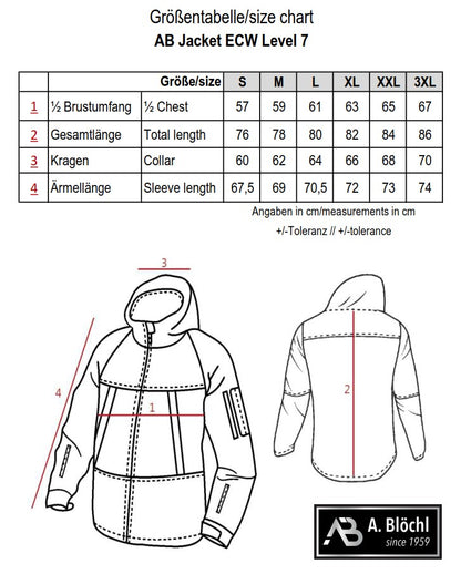 AB Extreme Cold Weather Jacket Level 7