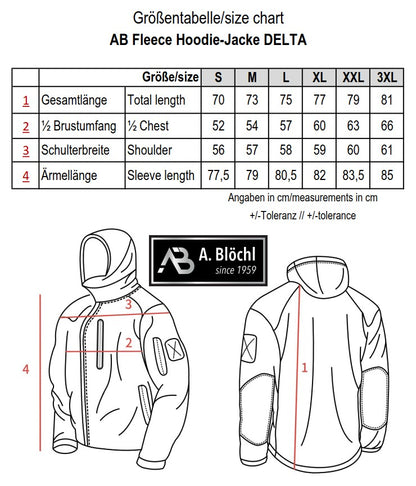 AB Delta Grid Fleece Hoodie – Technical Midlayer