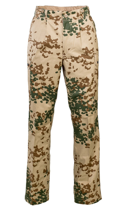 German Bundeswehr field pants in 3-color Tropentarn