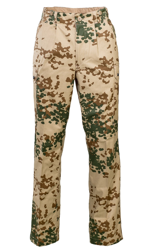 German Bundeswehr field pants in 3-color Tropentarn