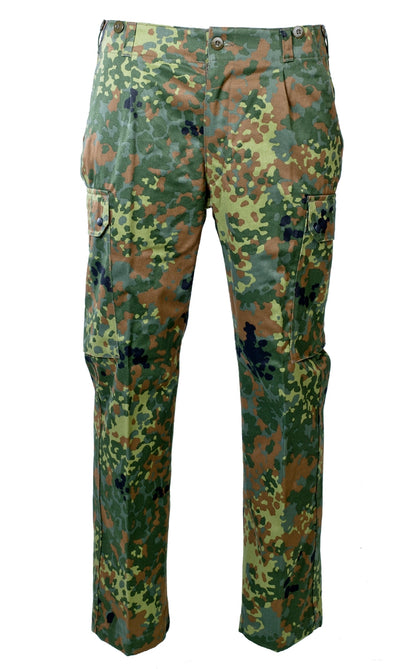 German Bundeswehr field pants in 5-color Flecktarn