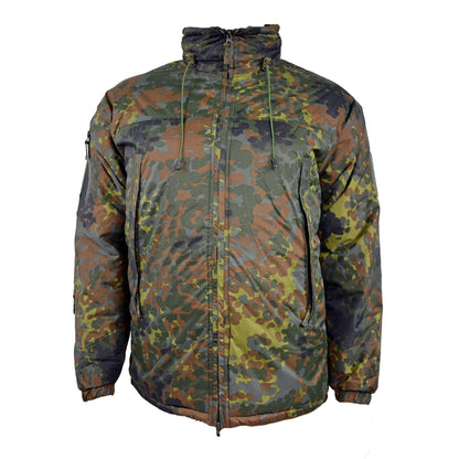 Lightweight insulated jacket in German Flecktarn IRR