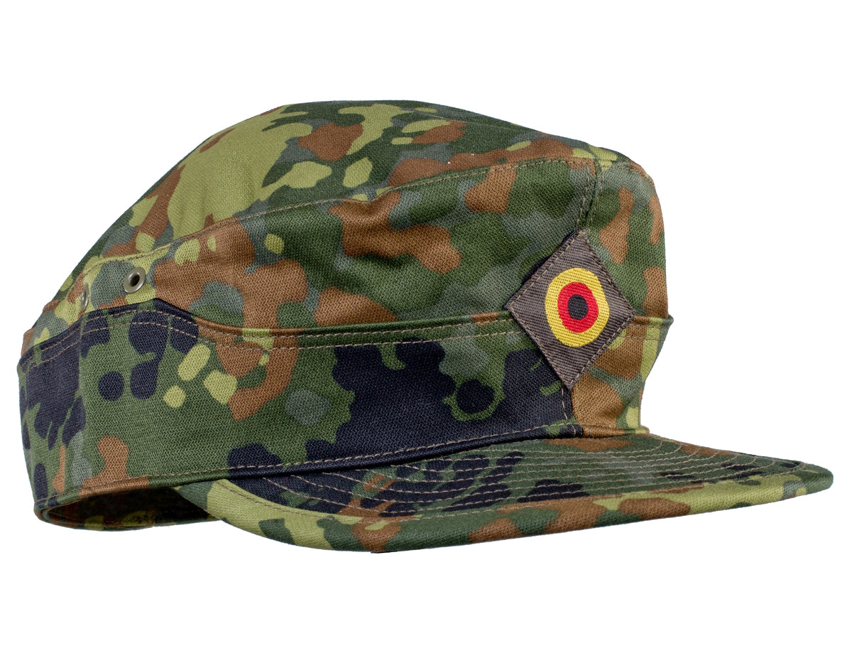 German Bundeswehr field cap in 5-color Flecktarn