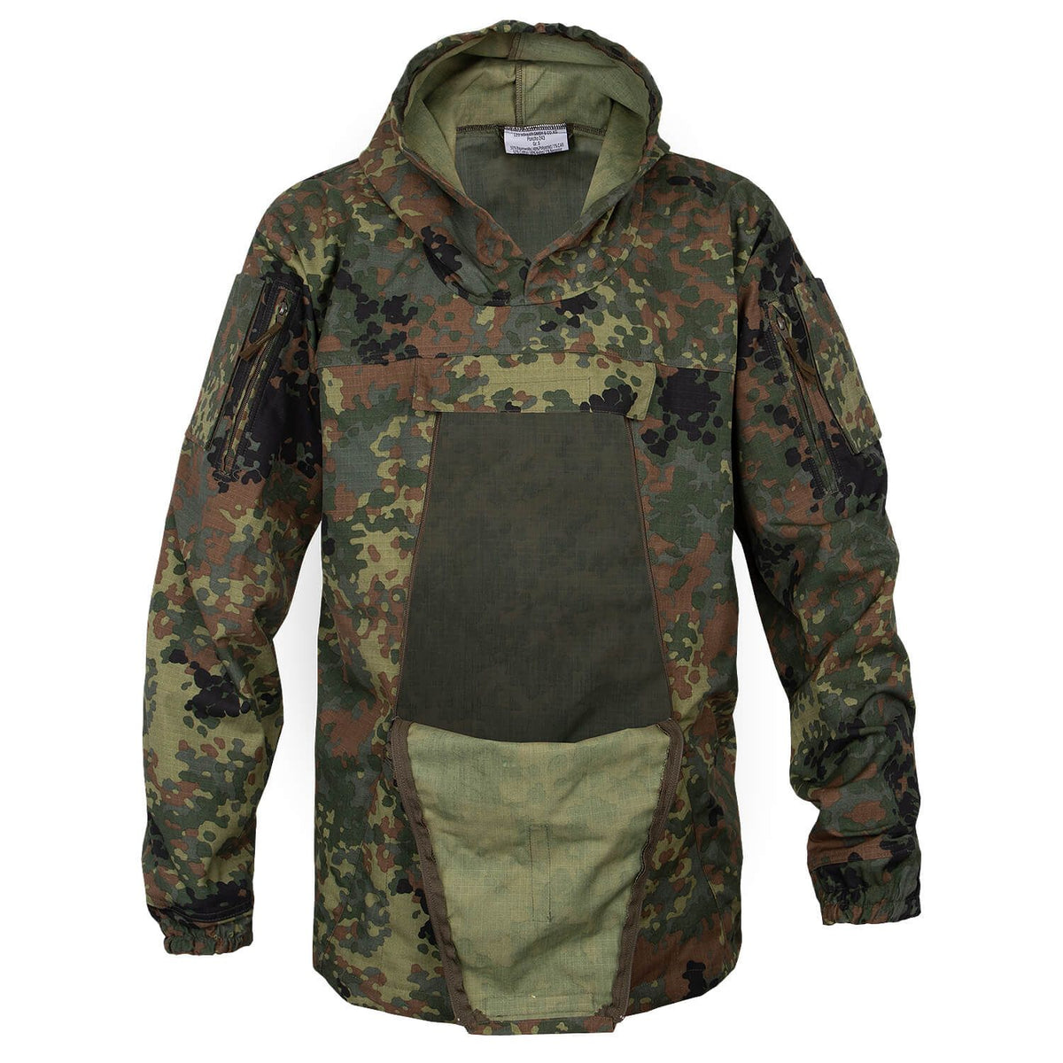Leo Köhler German Bundeswehr Flecktarn Poncho