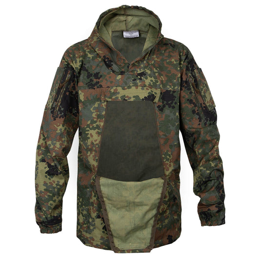 Leo Köhler German Bundeswehr Flecktarn Poncho