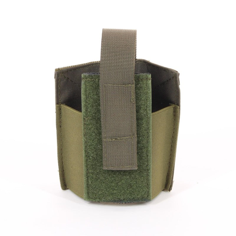 Hook-and-Loop Pistol Holder with Retention