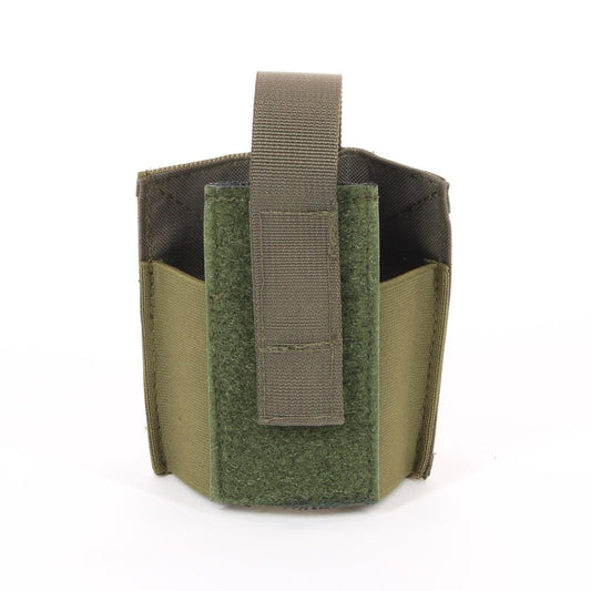 Hook-and-Loop Pistol Holder with Retention