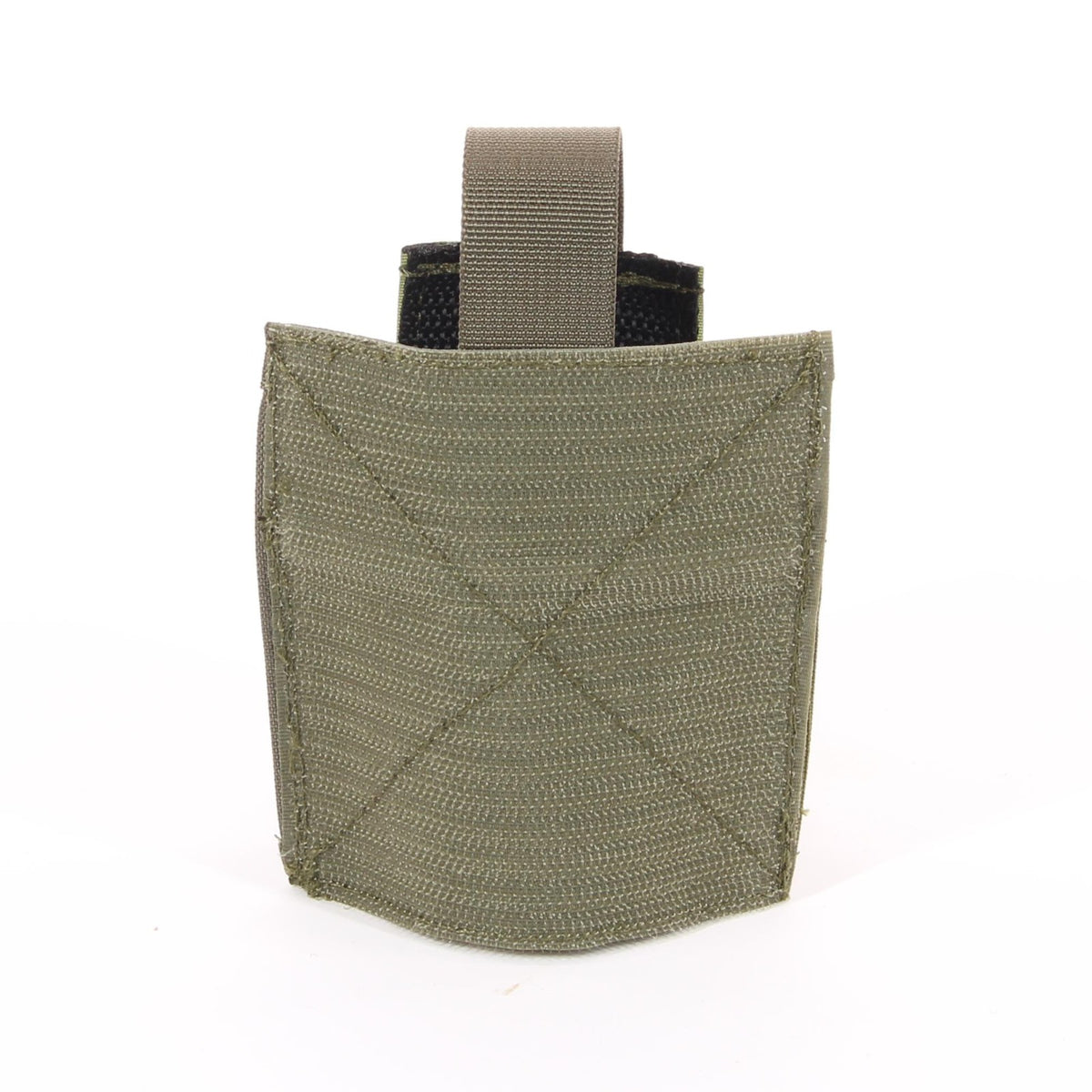 Hook-and-Loop Pistol Holder with Retention