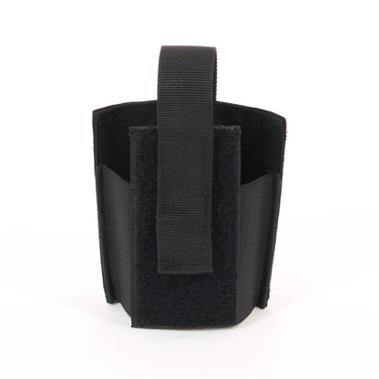 Hook-and-Loop Pistol Holder with Retention